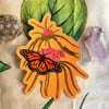 Monarch & Milkweed Sticker