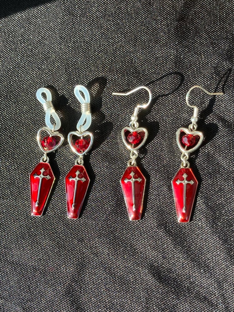 Image of Coffin Earrings