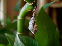 Image 2 of Sodalite Silver Crystal Necklace