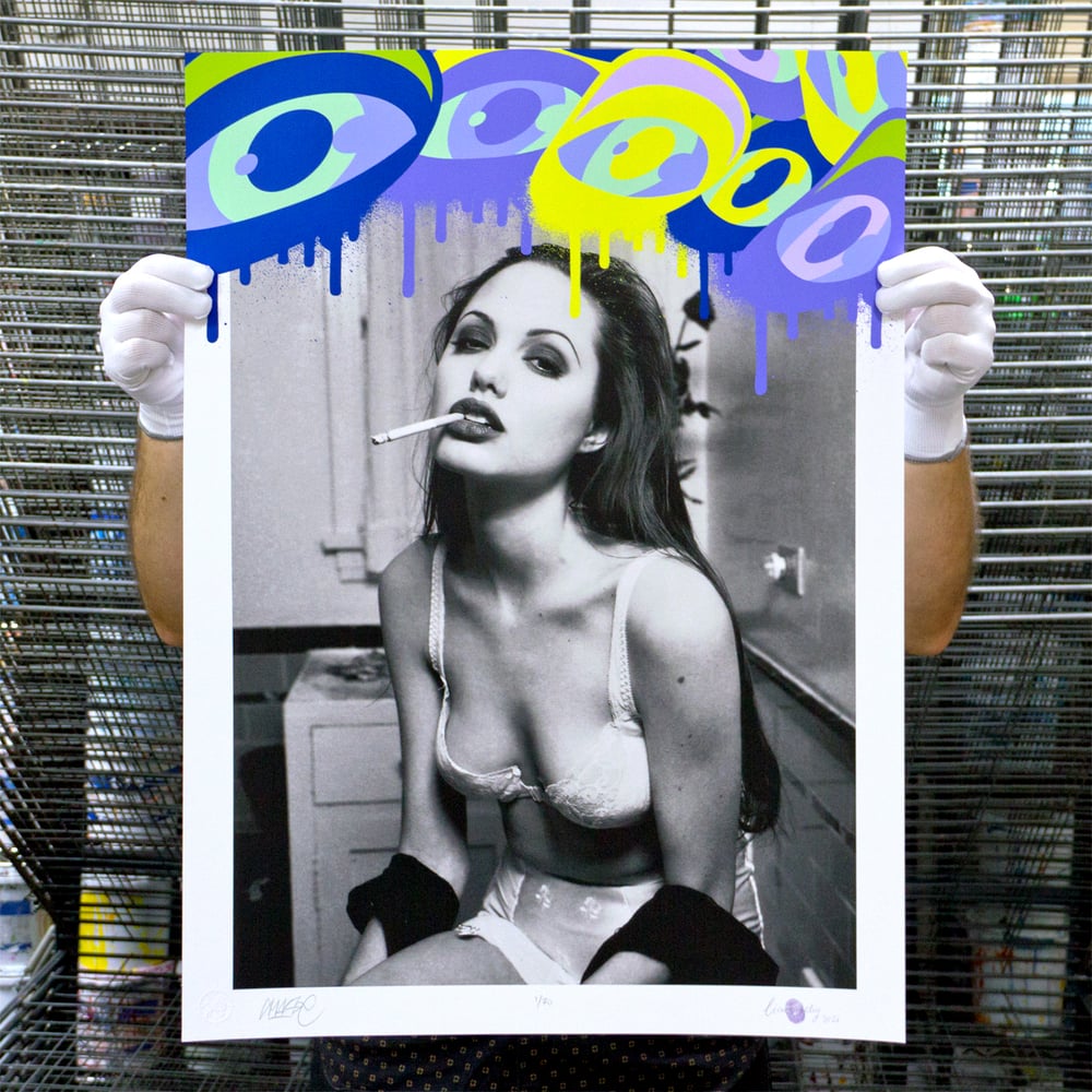 Image of 'Angelina' Mixed Media Fine Art Edition