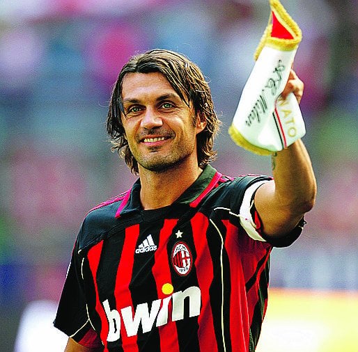 AC Milan 2006 2007 shirt. MALDINI. | Legend Football Shirts