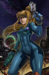 Zero Suit Samus 11x17" Print