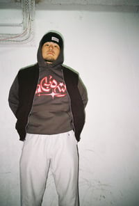 Image 1 of 'Magic Hood' pullover, charcoal