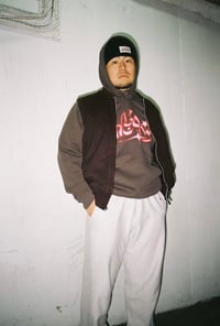 Image 2 of 'Magic Hood' pullover, charcoal