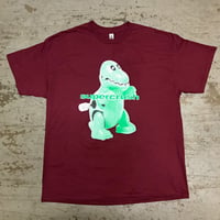 Image 1 of Supercrush - Dino T-shirt (maroon)