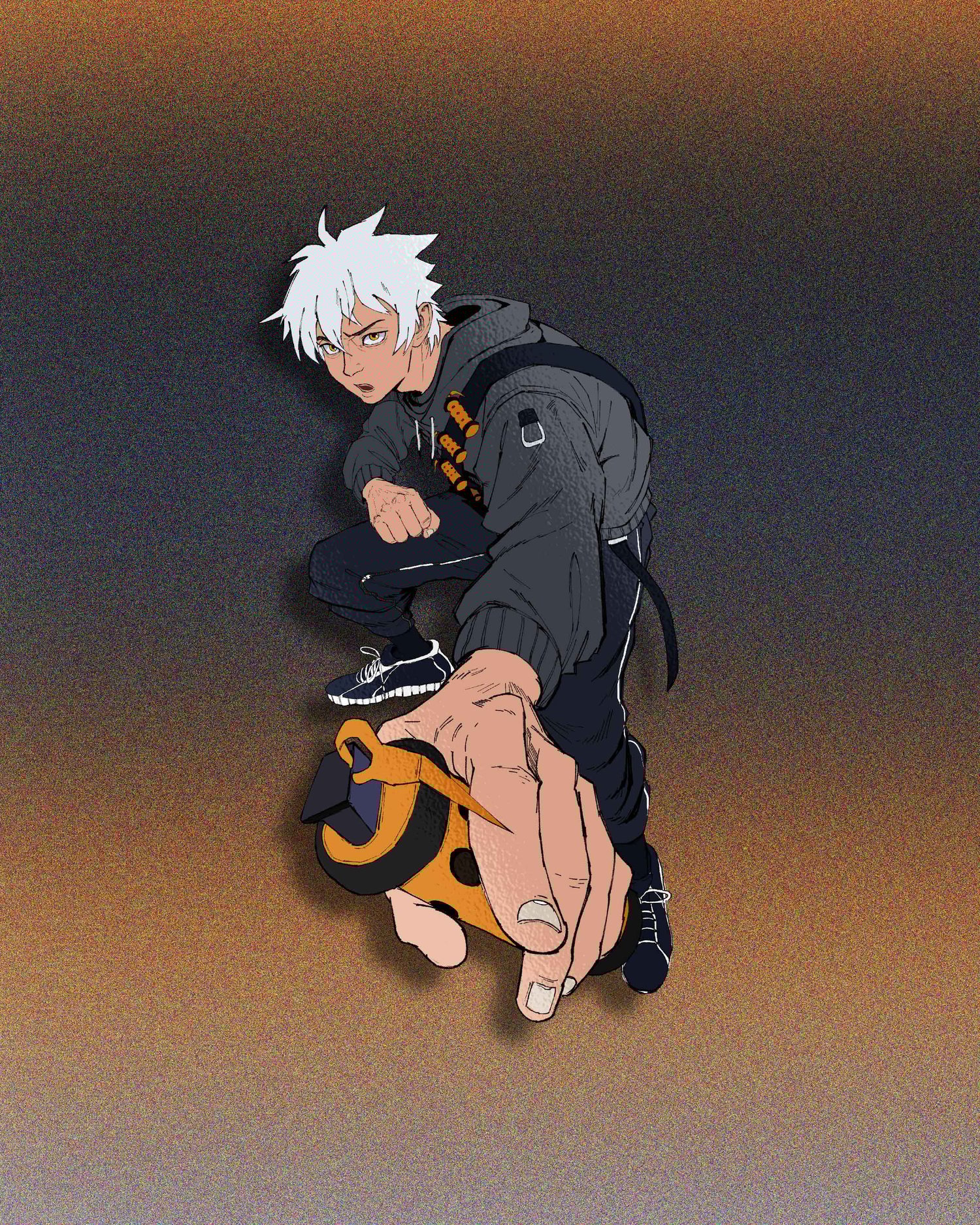 Image of Main Character Techwear (Large) Sticker