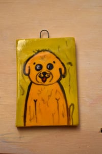 Tiny Dog Portrait Wall Hanging