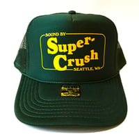 Image 1 of Supercrush - Mesh trucker hat (green)