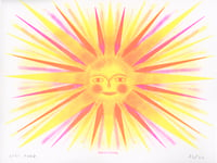 Image of Gratitude Sun Print