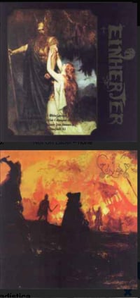 Image 5 of EINHERJER / FORLORN “ Aurora Borealis / Forlorn” CD