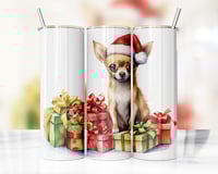 Christmas Chihuahua 20oz Tumbler