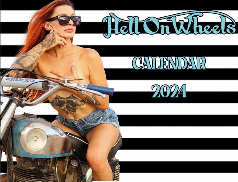 Image of 2024 Hell on Wheels MC Calendar