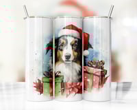 Christmas Australian Shepard 20oz Tumbler