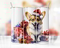 Christmas Corgi 20oz Tumbler