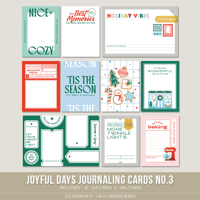  Joyful Days Journaling Cards No.3 (Digital)