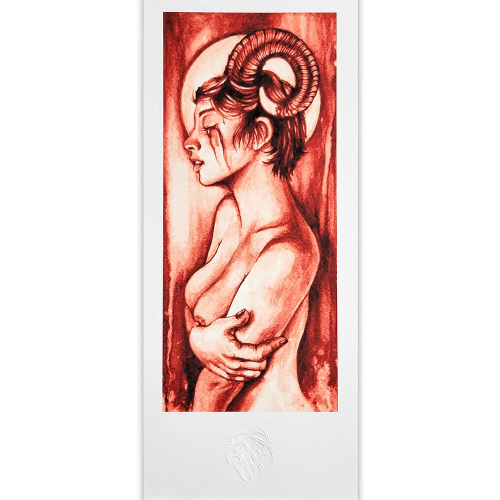 'Sympathy' Blood Painting Print