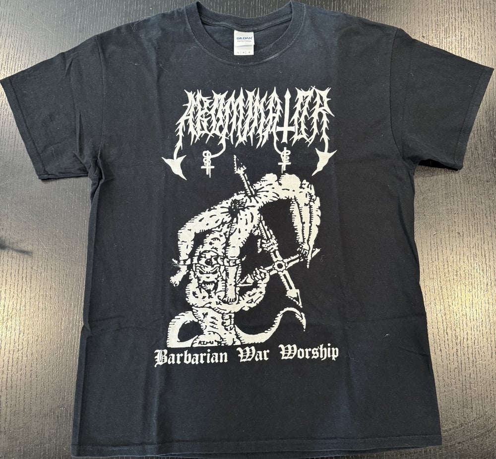 Abominator - 'Barbarian War Worship' First Demo Shirt