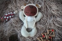 Image 3 of Prancer- 10 inch reindeer baby doll