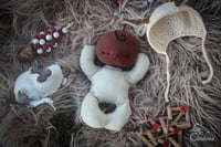 Image 5 of Prancer- 10 inch reindeer baby doll