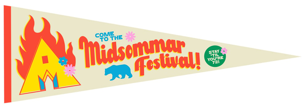 Midsommar Pennant