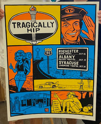 The Tragically Hip Print 18 x 24" Signed with shipping to Canada