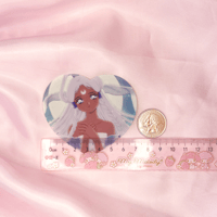 Image 3 of Moon Princess Yue 90s Aesthetic  3" Waterproof Vinyl Sticker