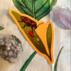 Milkweed Bug on Milkweed Sticker