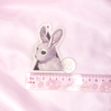 LAST CHANCE ♡ Pastel Goth Bunny 3" Waterproof Vinyl Sticker 