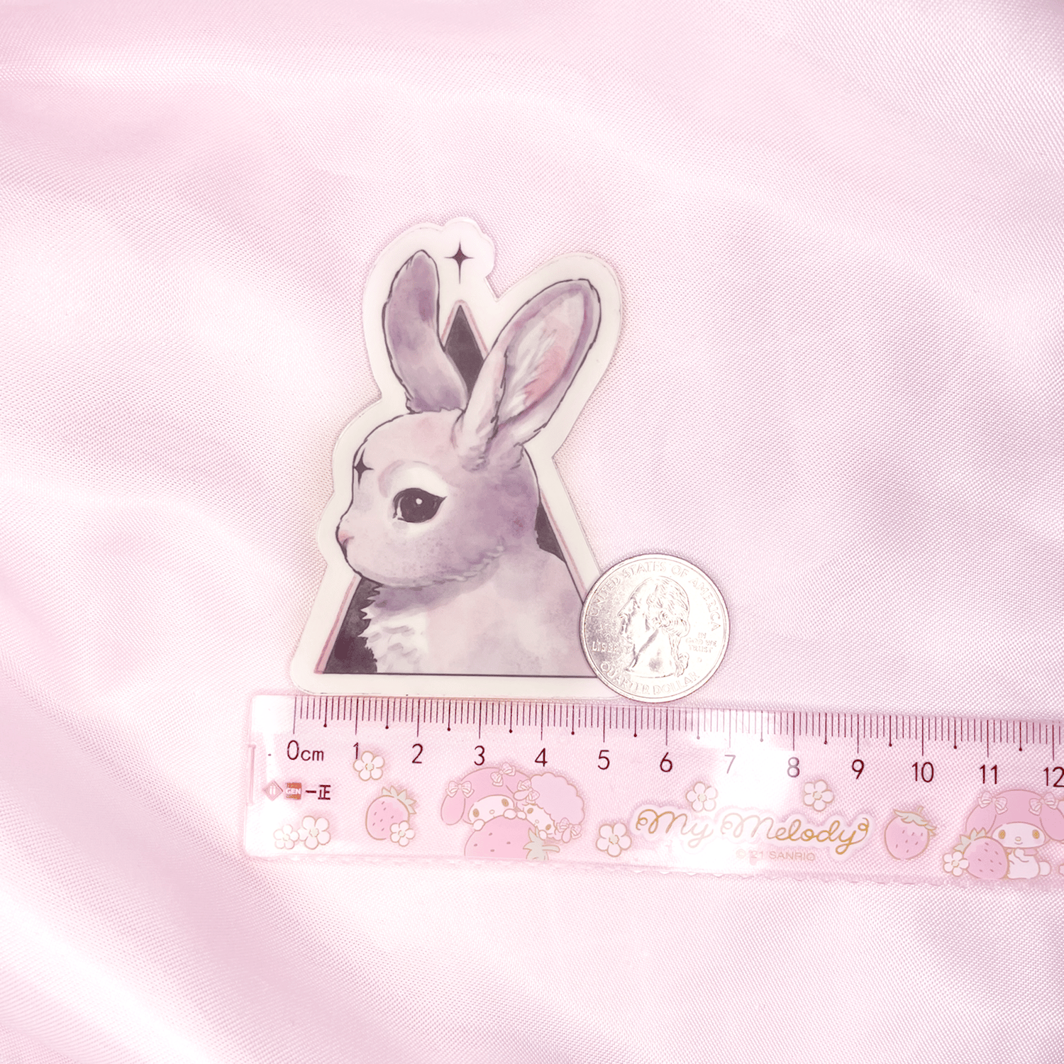 Bunny x Parfait Waterproof Sticker – Gelly Roise