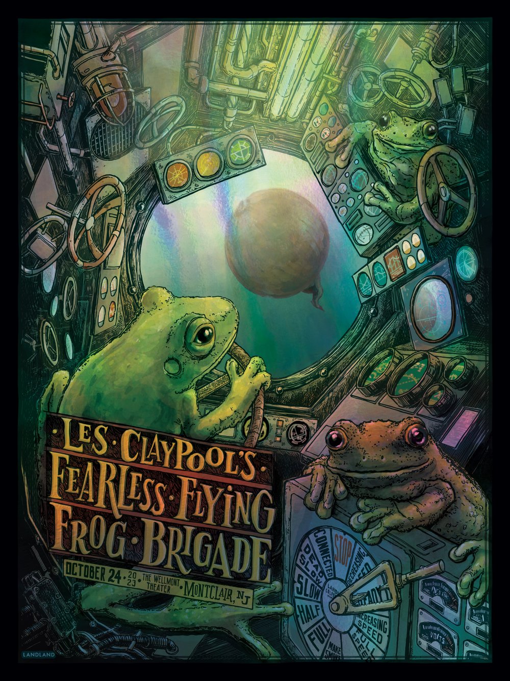 Les Claypool's Fearless Flying Frog Brigade (Montclair, NJ)