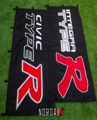 Image 1 of Civic Type R  (FK8 CTR) / Integra Type R (DC2 ITR) Nobori Flag