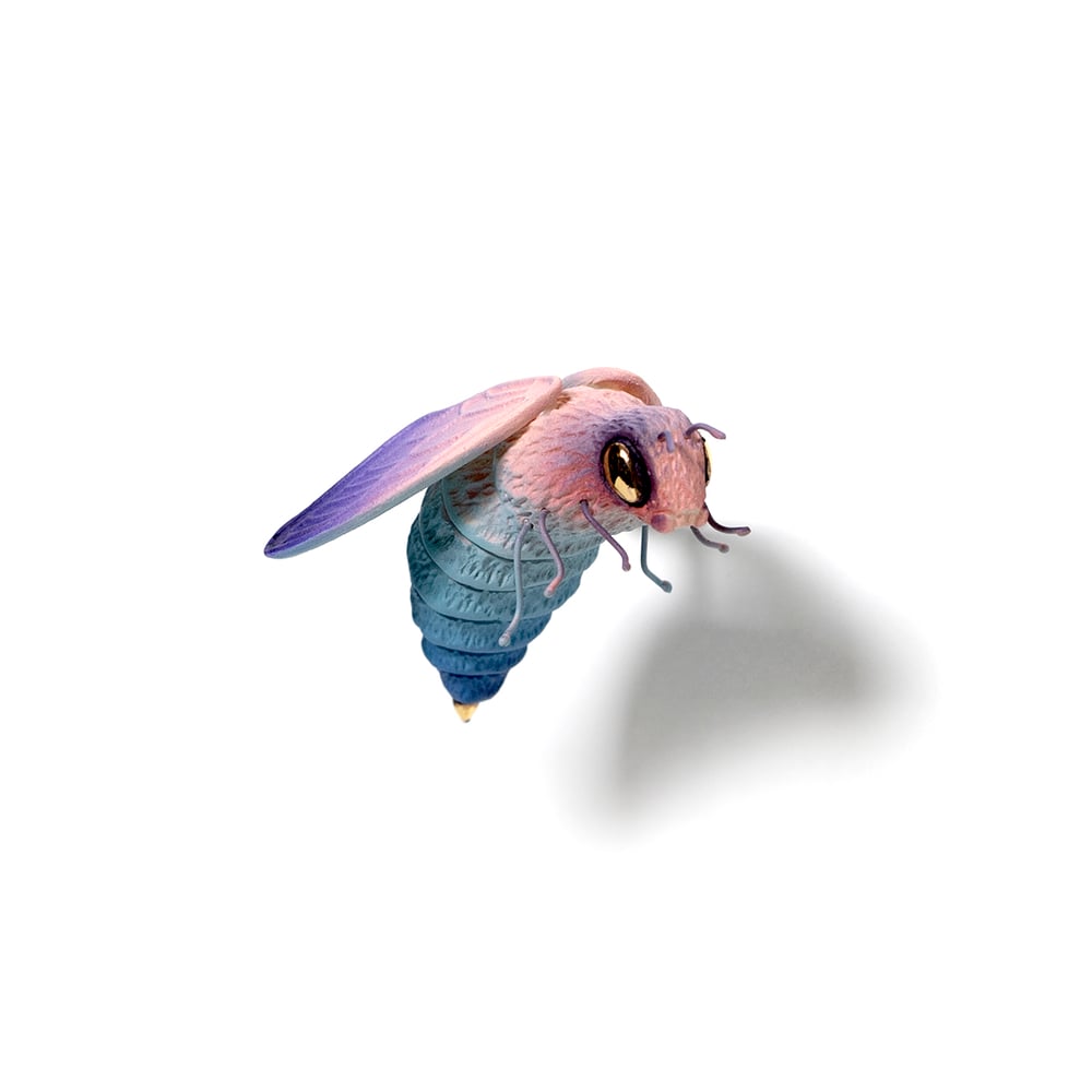 Image of Bee (Pink) by Calvin Ma X Erika Sanada