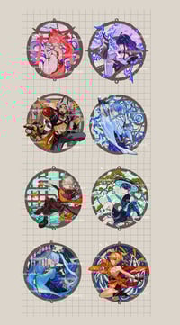 Image 2 of Inazuma Wood Charms