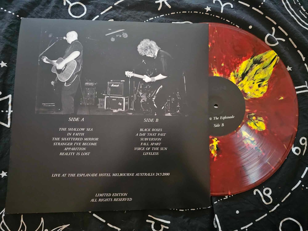 Image of LIVE AT THE ESPLANADE 2000 LP RED SPLATTER VINYL