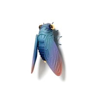 Image 2 of Cicada (teal) by Calvin Ma X Erika Sanada