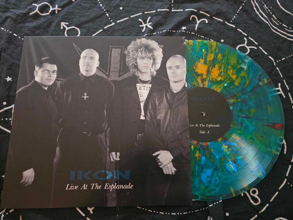 Image of LIVE AT THE ESPLANADE 2000 BLUE VINYL SPLATTER LP