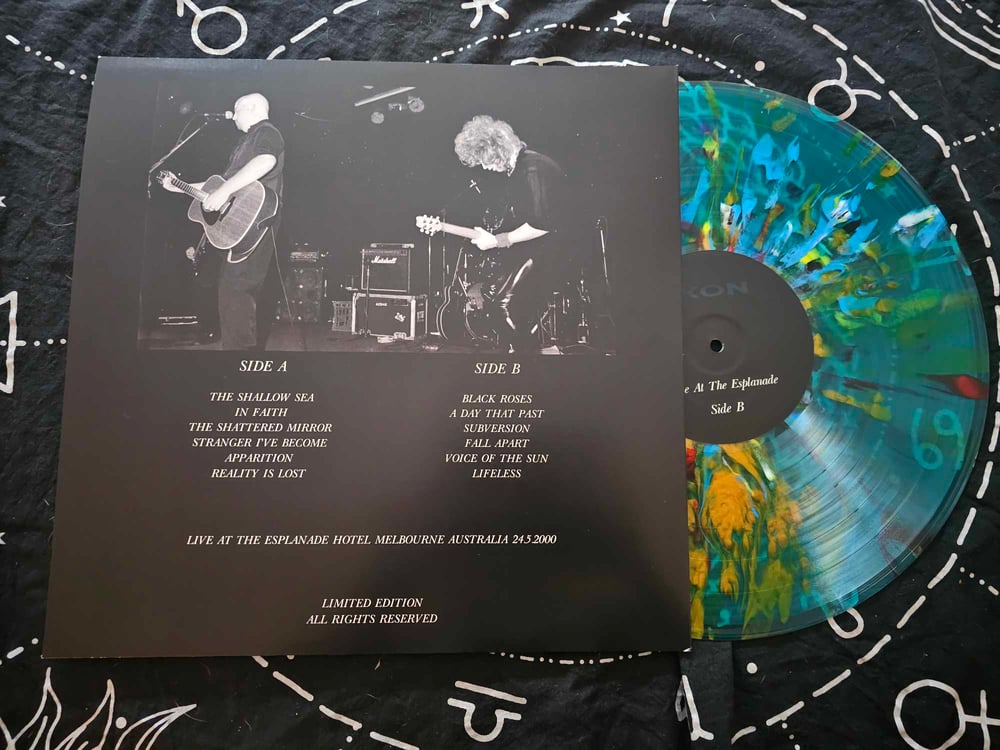Image of LIVE AT THE ESPLANADE 2000 BLUE VINYL SPLATTER LP