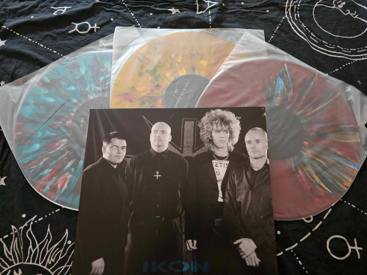 LIVE AT THE ESPLANADE 3 COLOUR BUNDLE LP PLUS BONUS IKON OFFICIAL MERCHANDISE