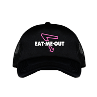 EAT ME OUT MESH TRUCKER HAT