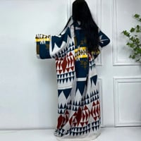 Image 2 of MAXI AZTEC LONG WINTER CARDIGAN-NEW