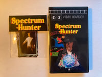 Spectrum Hunter VHS w/ Trading Card pack 