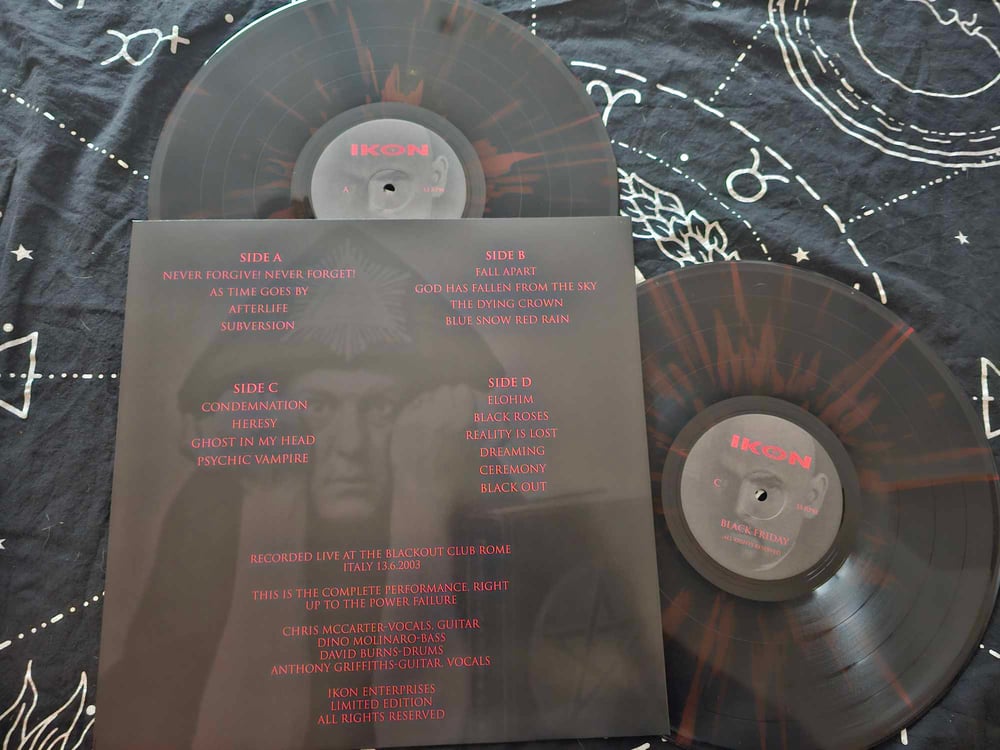Image of BLACK FRIDAY BLACK RED SPLATTER VINYL 2LP