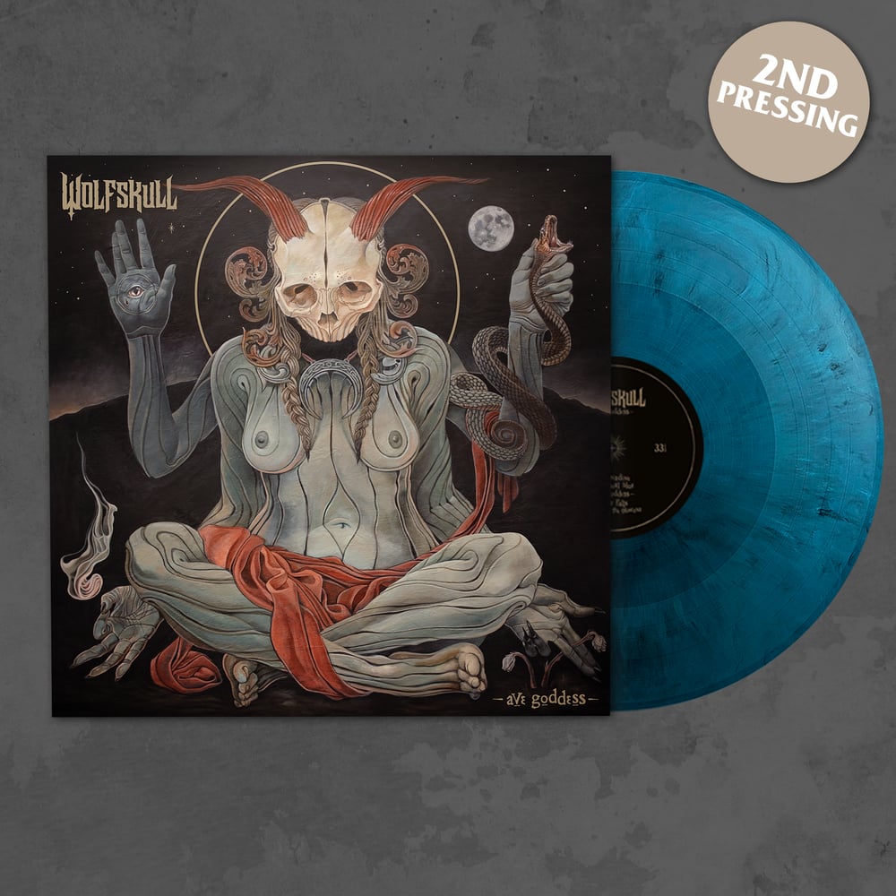 Image of Ave Goddess - LP (TURQUOISE BLACK MARBLED - 2nd PRESS)