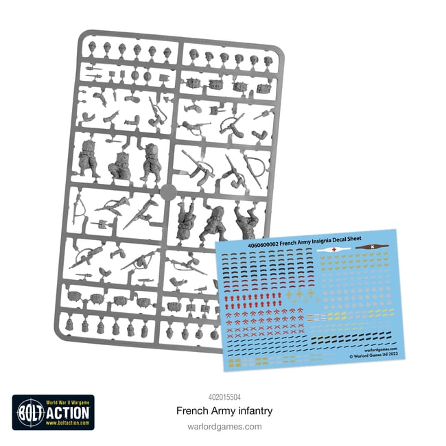 French Army Infantry (30 figs)