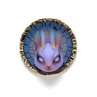 Image 3 of Mini Chikkoi Jackalope "Halo"