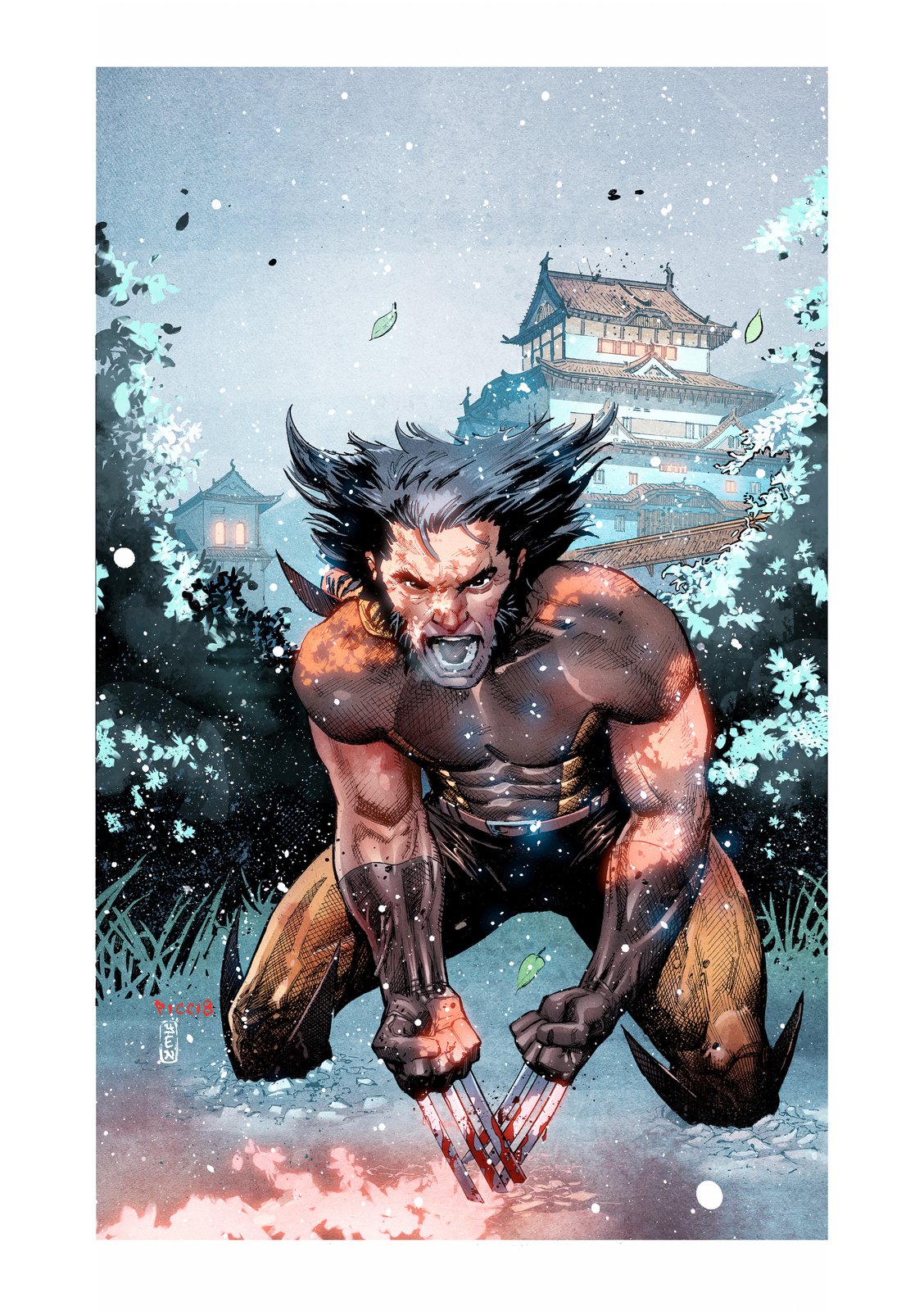 WOLVERINE FINE ART GICLEE PRINT A2 | The Picci8 Art Store