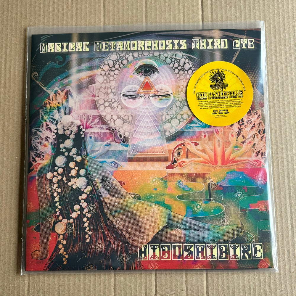 HIBUSHIBIRE ‘Magical Metamorphosis Third Eye’ Sunburst Yellow LP