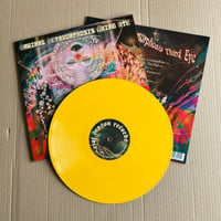 Image 3 of HIBUSHIBIRE ‘Magical Metamorphosis Third Eye’ Sunburst Yellow LP