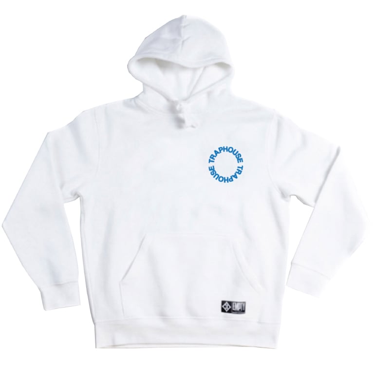 Image of Circle Trap* White hoodie
