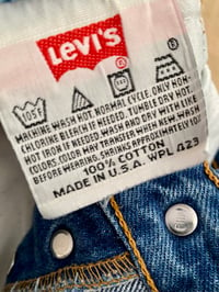 Image 5 of 80s LEVI'S 501XX JEANS (2)